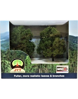 JTT SCENERY PRODUCTS - TREES - TR-3028 - DECIDUOUS TREES 4" (2) - JTTTR3028