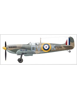 KOTARE 1/32 PLASTIC MODEL KIT - 32601 SUPERMARINE SPITFIRE Mk1A KOT32601