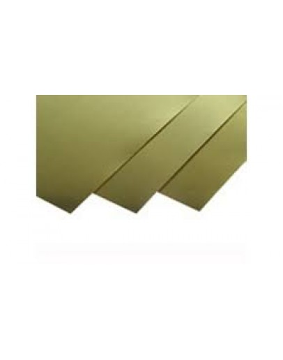 K & S PRECISION METALS - 251 -  0.010 BRASS SHEET 1 PCS EACH KS251