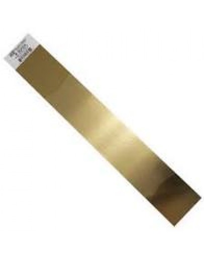 K & S PRECISION METALS - 8234  BRASS STRIP 0.16 X 2 INCH 1 PCS KS8234