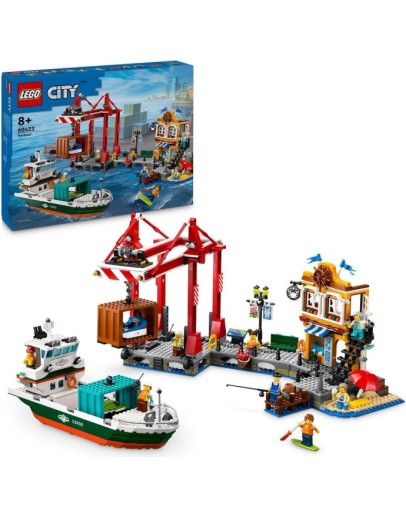 LEGO CITY 60422 Seaside Harbor with Cargo Ship