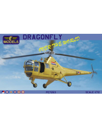 LF MODELS 1/72 SCALE MODEL KIT - PE7263 - Westland WS-51 Dragonfly (RAAF Markings Included)