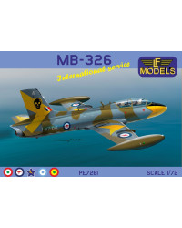 LF MODELS 1/72 SCALE MODEL KIT - PE7281 - Aermacchi MB-326 (RAAF Markings Included)