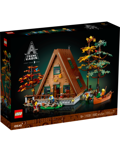 LEGO IDEAS 21338 A-Frame Cabin 