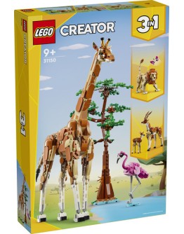 LEGO CREATOR 3N1 31150 Wild Safari Animals 
