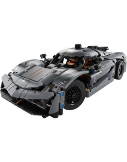 LEGO TECHNIC 42173 Koenigsegg Jesko Absolut Grey Hypercar