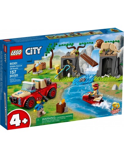 LEGO CITY 60301 Wildlife Rescue Off-Roader 