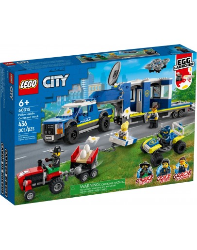LEGO CITY 60315 Police Mobile Command Center