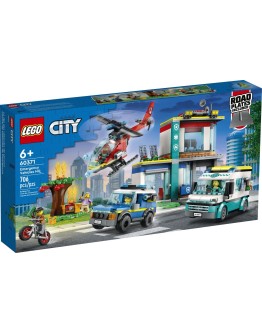 LEGO CITY 60371 Emergency Vehicles HQ 