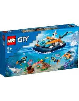 LEGO CITY 60377 Explorer Diving Boat