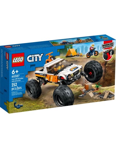 LEGO CITY 60387 4X4 Off-Road Adventures 