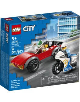 LEGO CITY 60392 Police Bike Car Chase 