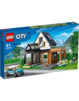 LEGO CITY 60398 Family House and Electric car 