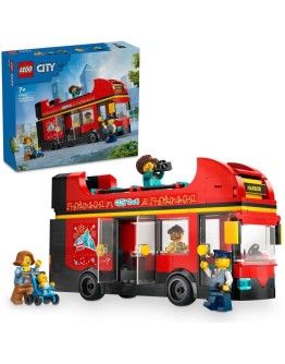 LEGO CITY 60407 Red Double-Decker Sightseeing Bus 