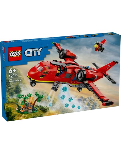 LEGO CITY 60413 Fire Rescue Plane