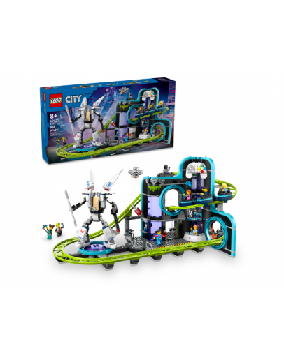 LEGO CITY 60421 Robot World Roller-Coaster Park