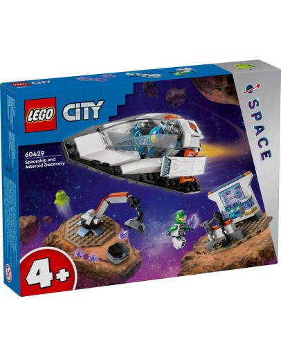 LEGO CITY 60429 Spaceship and Asteroid Discovery