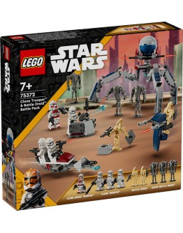 LEGO STAR WARS 75372 Clone Trooper & Battle Droid Battle Pack