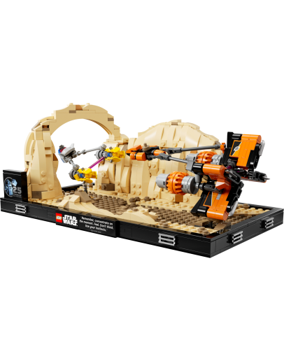 LEGO STAR WARS 75380 Mos Espa Podrace Diorama