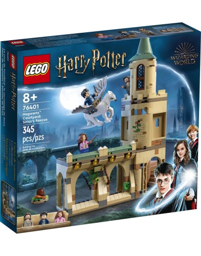 LEGO HARRY POTTER 76401 Hogwarts Courtyard Sirius's Rescue 