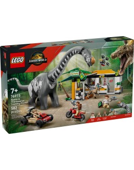 LEGO JURASSIC WORLD 76973 Raptor & Titanosaurus Tracking MIssion