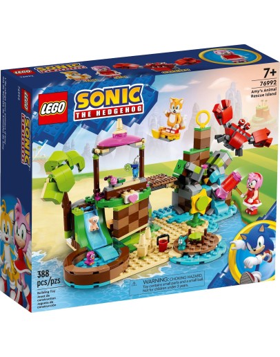 LEGO SONIC 76992 Amy's Animal Rescue Island 