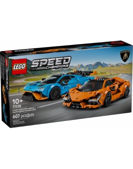 LEGO SPEED CHAMPIONS 77238 Lamborghini Revuelto & Huracan STO