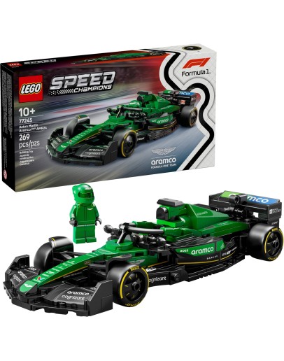 LEGO SPEED CHAMPIONS 77245 Aston Martin Aramco F1 AMR24 Race Car