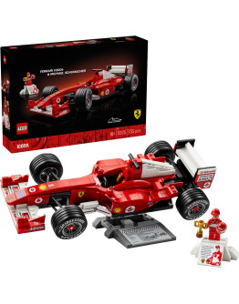 LEGO ICONS 11375 Ferrari F2004 & Michael Schumacher