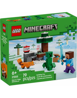 LEGO MINECRAFT 21583 Steve's Taiga Adventure