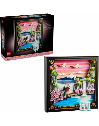LEGO ART 31218 Japanese Cherry Blossom Landscape 
