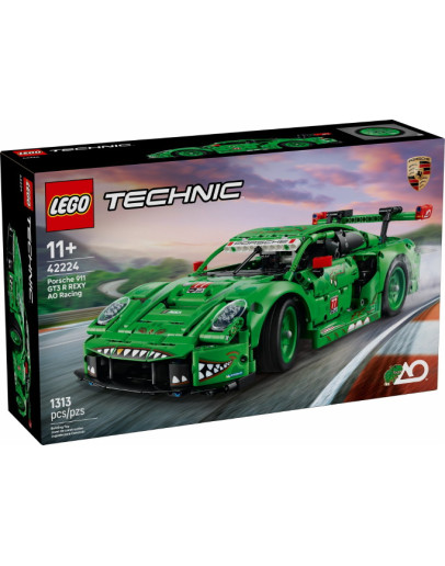 LEGO TECHNIC 42224 Porsche 911 GT3 R REXY AO Racing Car 