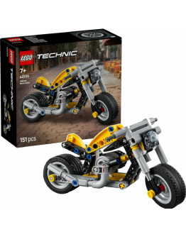 LEGO TECHNIC 42225 Yellow Motorcycle