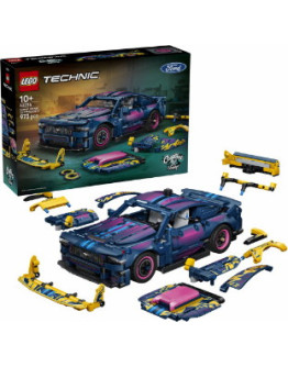 LEGO TECHNIC 42236 Custom Garage Ford Mustang GT Car