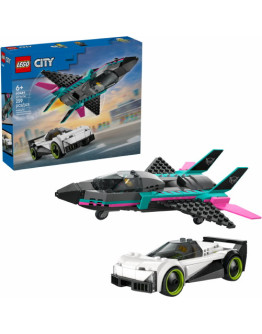 LEGO CITY 60489 Jet Vs Car