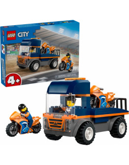 LEGO CITY 60491 Motorcycle Transporter