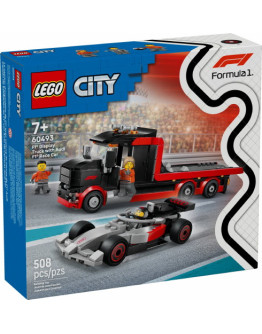 LEGO CITY 60493 F1 Display Truck with Audi F1 Race Car