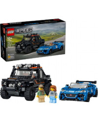 LEGO SPEED CHAMPIONS 77264 Jaguar F-Type Project & Land Rover Defender Classic