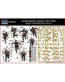 MASTER BOX 1/35 SCALE PLASTIC MODEL KIT 35153 - EASTERN FRONT BATTLE SERIES - SOVIET MARINES ATTACK 1941-1942