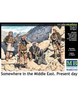 MASTER BOX 1/35 SCALE PLASTIC MODEL KIT 35163 - MIDDLE EAST PRESENT DAY MB35163