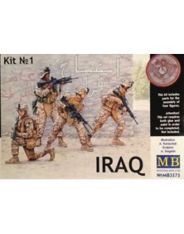 MASTER BOX 1/35 SCALE PLASTIC MODEL KIT 3575 - IRAQ KIT NO 1