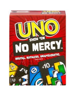 MATTEL CARD GAME  UNO - NO MERCY MATHWV18