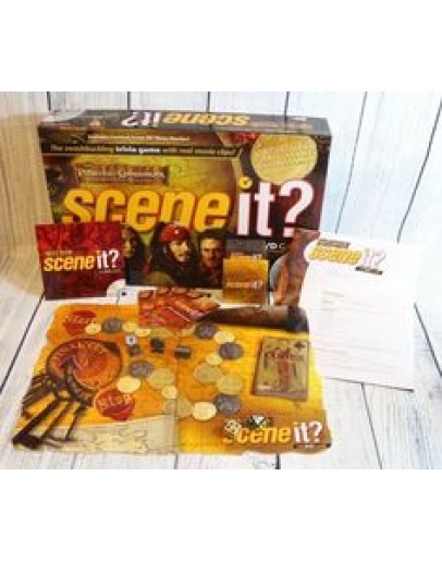 MATTEL BOARD GAME  SCENE IT? PIRATES OF THE CARIBBEAN TRA173