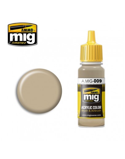 MIG AMMO ACRYLIC PAINT - A.MIG-0009 - SANDGRAU (RAL 7027) (17ML)