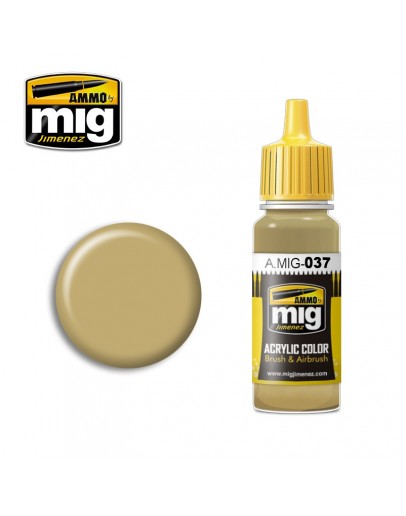 MIG AMMO ACRYLIC PAINT - A.MIG-0037 - NEW WOOD (17ML)