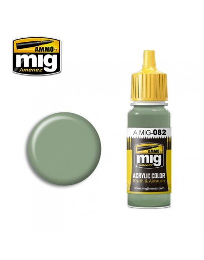 MIG AMMO ACRYLIC PAINT - A.MIG-0082 - US APC INTERIOR GREEN (17ML)