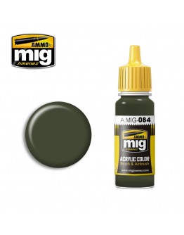 MIG AMMO ACRYLIC PAINT - A.MIG-0084 - NATO GREEN(17ML)