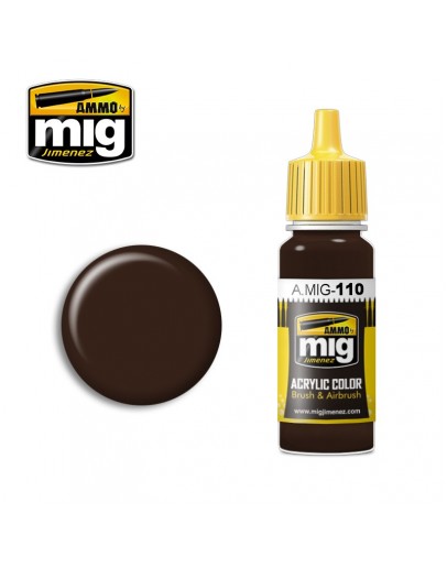 MIG AMMO ACRYLIC PAINT - A.MIG-0110 - SCC1A (BRITISH BROWN 1941-42) (17ML)