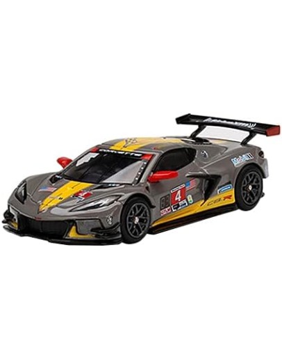 MINI GT 1/64 SCALE DIE-CAST MODEL CAR MGT00254 - CHEVROLET CORVETTE C8.R - #4 CORVETTE RACING - MGT00254