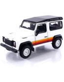 MINI GT 1/64 SCALE DIE-CAST MODEL CAR MGT00378 - LAND ROVER DEFENDER 90 WAGON - WHITE - MGT00378